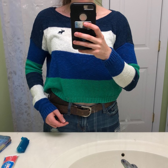 Abercrombie & Fitch Sweaters - Abercrombie & Fitch Cropped Sweater